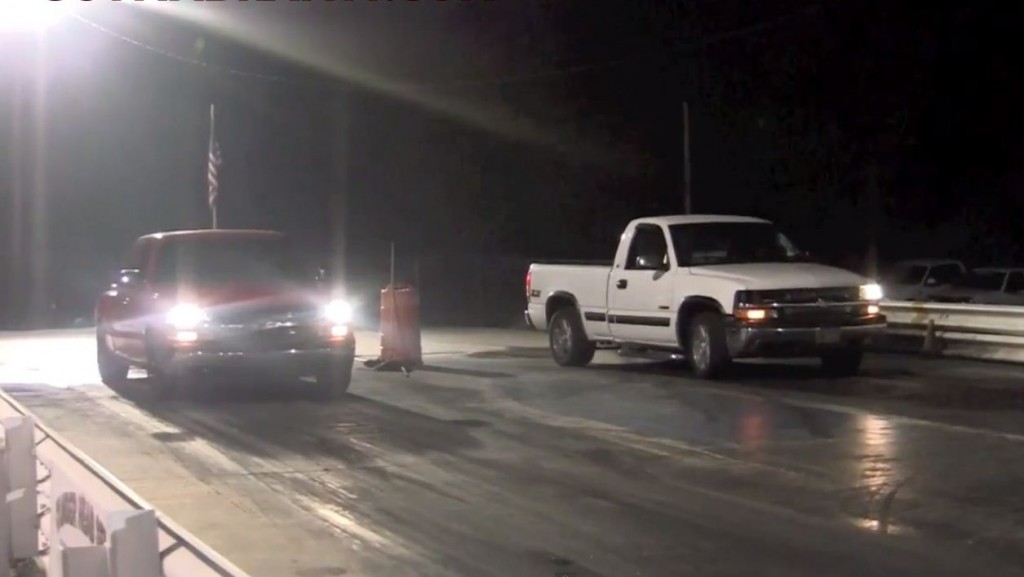 Drag Race Monday: Chevy Work Trucks Hit the Strip