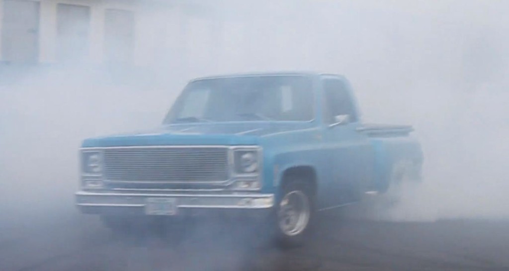 Burnout Fridays: LS3 C10 Does Donuts in a Silver Haze