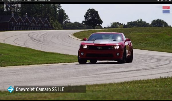 Video: Camaro ZL1 vs GT500 vs 1LE Hot Lapping VIR