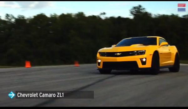 Video: Camaro ZL1 vs GT500 vs 1LE Hot Lapping VIR