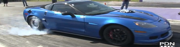Video: 8-second, street legal, twin turbo LMR Corvette