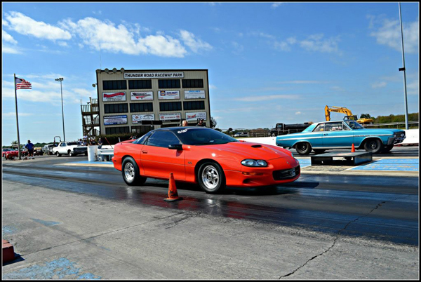 Sweiser31's Hugger Orange Camaro SS was tough enough compete in the Hot Rod Drag Week.