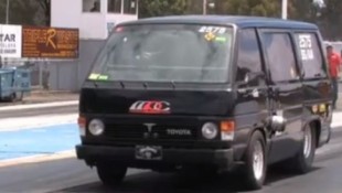 Drag Race Monday: Toyota Hiace is an Absolute Monster
