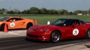 Drag Race Monday: 1200hp Corvette Takes on 1500hp Gallardo