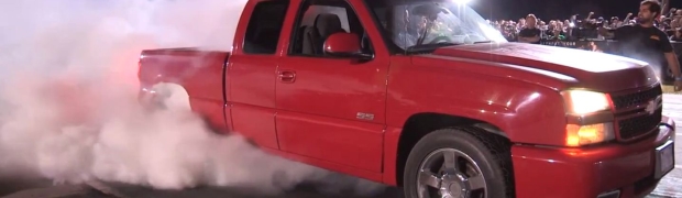 Burnout Fridays: Silverado SS Fumigates TX2k13 for Contest Victory