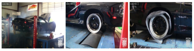1800 HP Late Model Racecraft Camaro Explodes Tires At 200 MPH On The Dyno: Video Inside