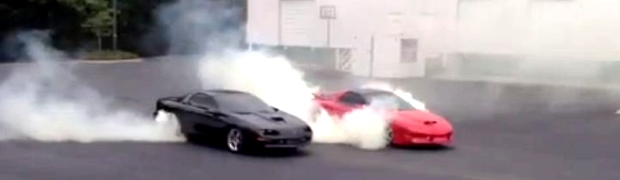 Burnout Friday: WS6 Twins Turn Tires Into Smoke