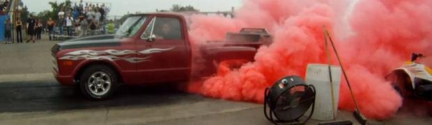 Burnout Friday: ’68 Chevy Paints the Sky Red