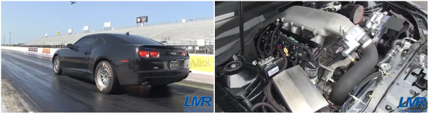 1100 HP Supercharged LMR Fifth Gen. Camaro Goes 9s at 160 MPH: Video Inside