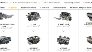ll New Chevrolet Performance Parts Crate Motor Site: Cool Look & New Motors