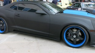 SEMA 2013: Some Guy Covered His Camaro in Bed Liner