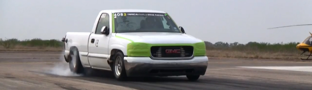 Flaco’s 199 mph BIG turbo truck at the Texas Mile: Throwback Thursday