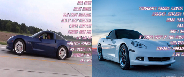 700HP NA C6 Z06 vs 10-second 500HP LS3 C6 From a Dig