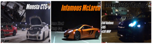 Tales from SRK: 725whp CTS-V & Cammed Nitrous C6 Vette VS McLaren MP4-12C & GTR
