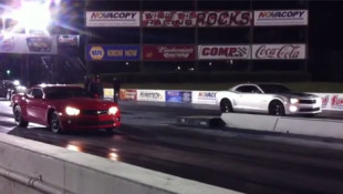 Nitrous Powered Camaro SS Runs 9s on Stock Bottom-End