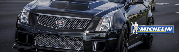 Michelin Presents Weekly Wallpaper: A Hennessey Cadillac CTS-V