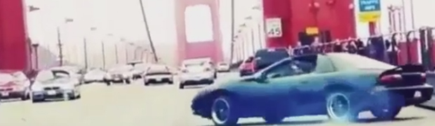 Like Donuts? Watch This Camaro Make Some on the Golden Gate Bridge
