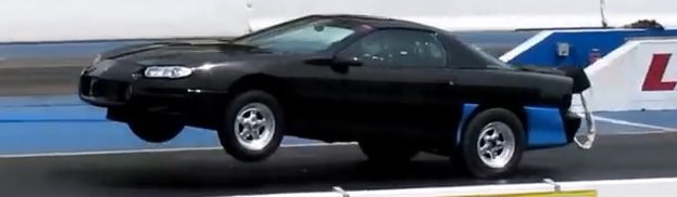 THROWBACK VIDEO Turbocharged Camaro Rips the Wheels Up