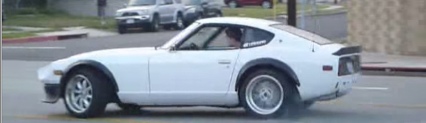 Watch a LS6 Powered 280Z Make Tasty Donuts