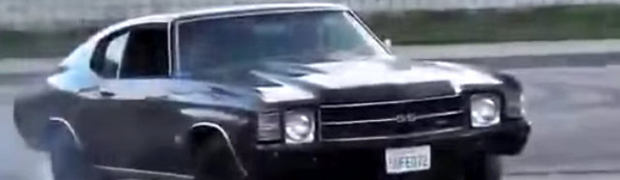 Chevelle SS Gets Busted for Donuts by Cops