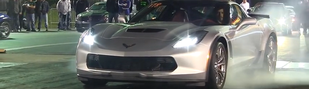 Someone Went to the Drag Strip in a 2015 Corvette Z06