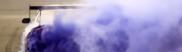 PURPLE HAZE 900+ Horsepower Turbocharged LS S14’s Insane Burnout!