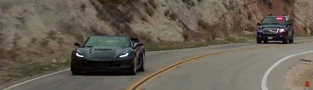 BUSTED! Watch Jay Leno Get Pulled Over In a Z06