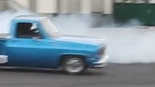 BURNOUT 1979 Chevy Truck Gets Drifty with a LS3