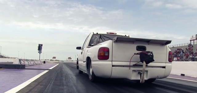 This Chevrolet Silverado Drag Racer is Really Truckin’ Fast