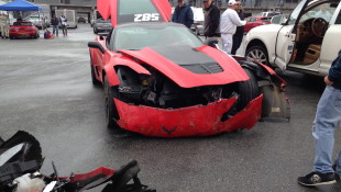 Ouch! Corvette Z06 Crashes at Laguna Seca