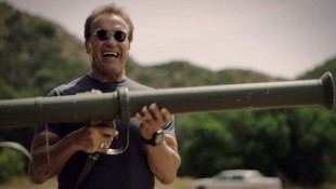 Schwarzenegger Celebrates Green Cars by Blowing Up a Caddy