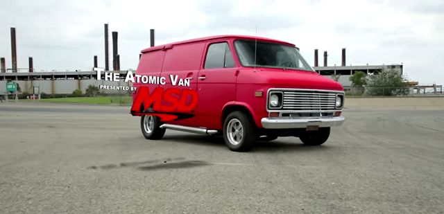 This Van Has Something in Common with a Lingenfelter Corvette