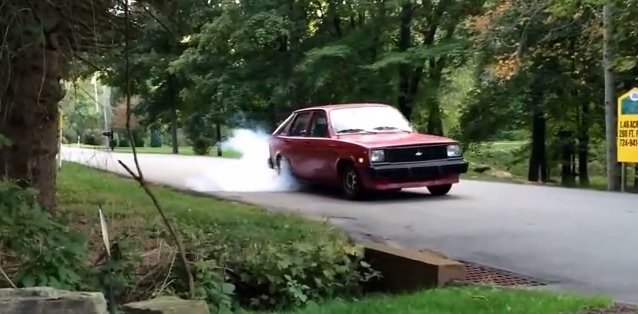 BURNOUT Turbo LSX Chevette is That Freakin’ Awesome