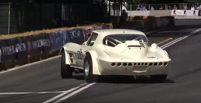 This Corvette Sounds Even Better Than It Power Slides