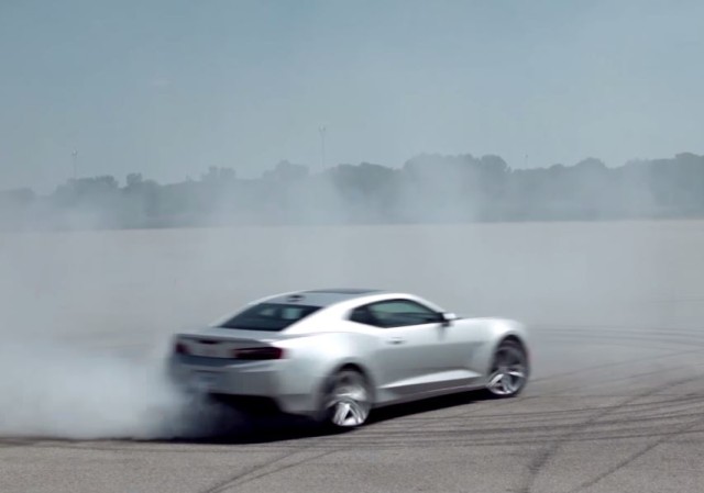 Check Out Chevy’s Camaro Engineer Drifting a 6th Gen