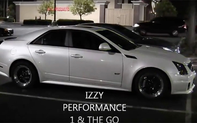 Watch a Cadillac CTS-V Smoke a Twin-Turbo Ford Mustang