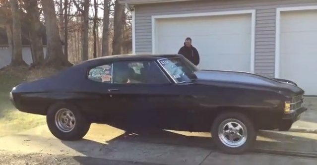 Watch a Wicked Chevelle Do Some Pre-Winter Burnouts