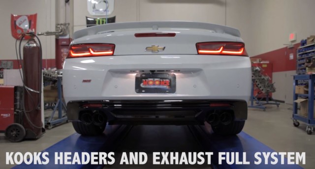 Kooks Gives the 2016 Camaro New Headers and Exhaust