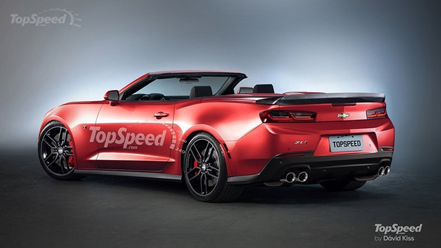 Check This Render for the Next Camaro ZL1 Convertible