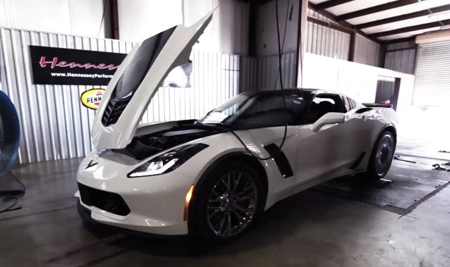 HPE850 Corvette Z06 Hits the Rollers