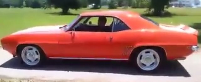 Watch a 1969 Chevrolet Camaro Make Clouds