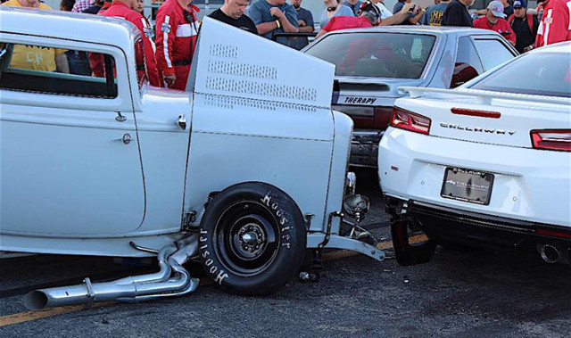 Caution: Confusing Callaway Camaro Collision Causes Cringing