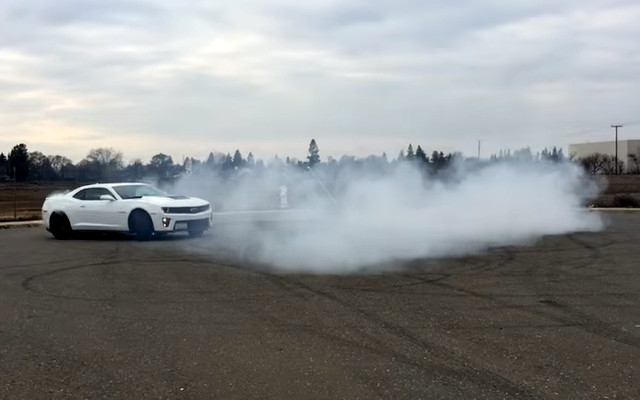 Camaro ZL1 Spins Donuts South of the Border