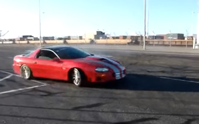 35th Anniversary Camaro SS Spins Righteous Donuts