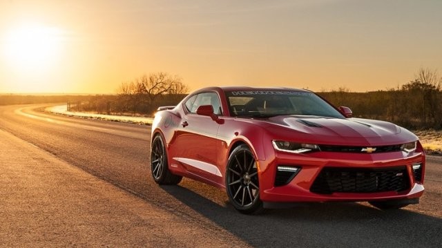 Watch the 2016 Hennessey HPE750 Camaro Hit 202 MPH