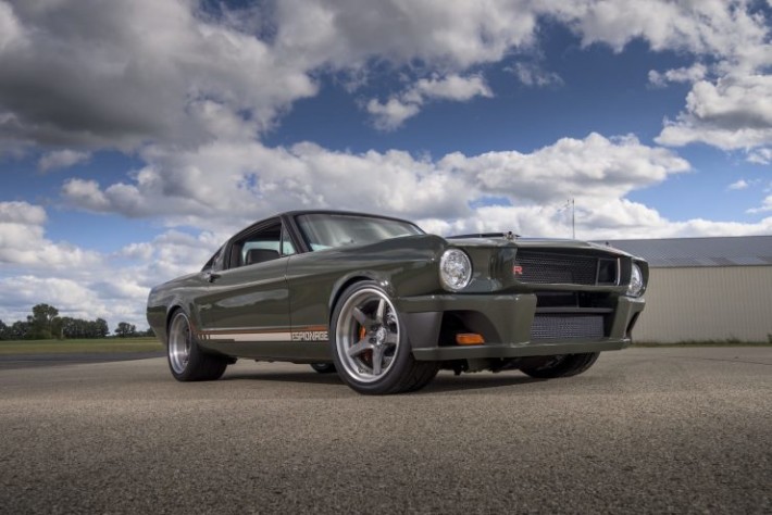 Ringbrothers Carbon Fiber Coachbuilders LS7 Mustang Fastback