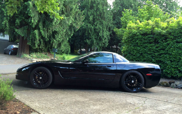 RIDE ON! Blacked Out 1999 Chevrolet Corvette