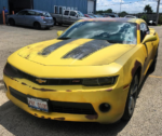 Nifty Rust-Wrapped Camaro is a 1977 Bumblebee Transformers Tribute