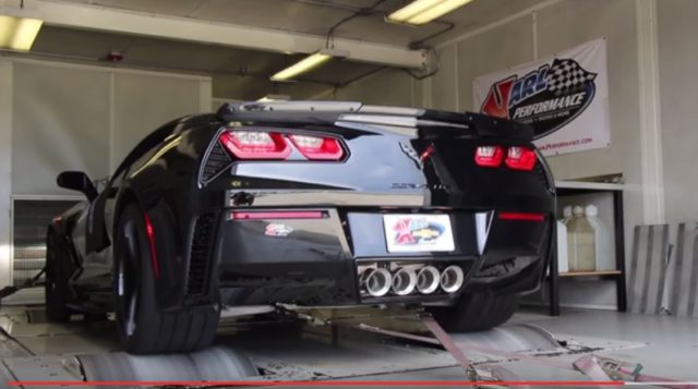 Dyno Blast: 2017 Corvette Grand Sport on the Rollers