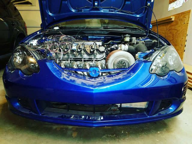 World-Class Hooligan From Wisconsin LS-Swapping Acura RSX